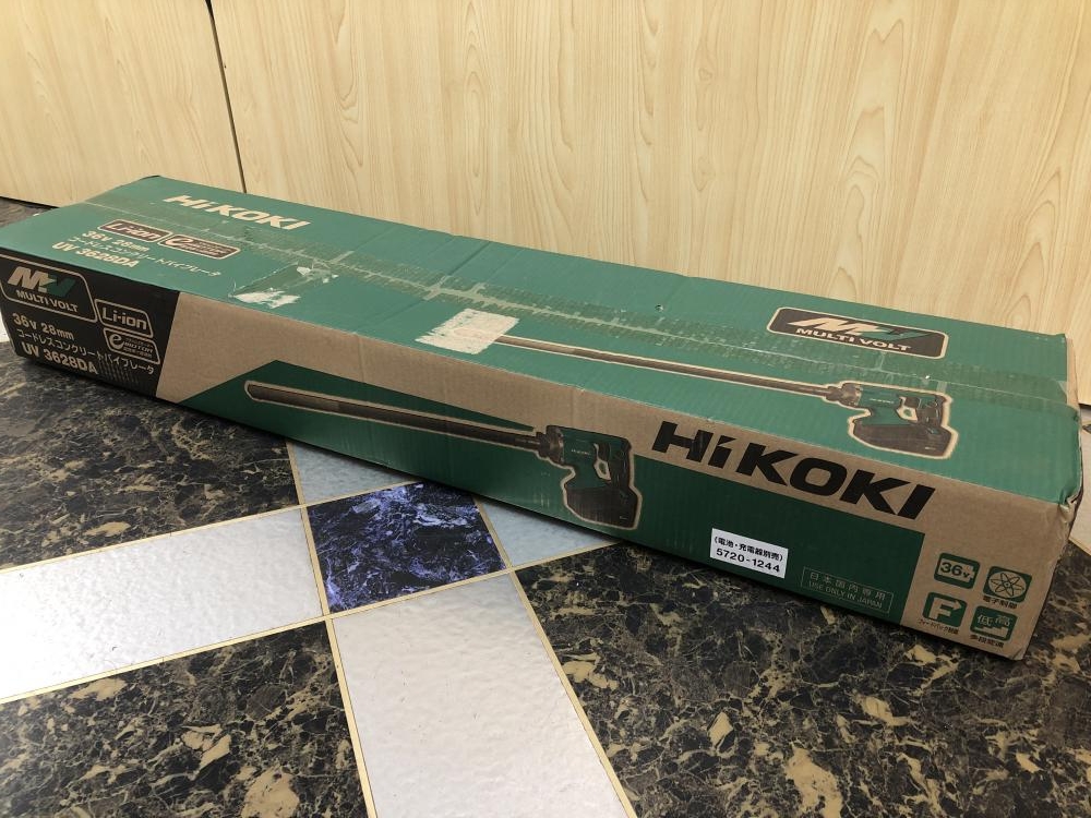 ハイコーキ HiKOKI コードレスコンクリートバイブレータ UV3628DA(NN)の中古 未使用品 《千葉・市原》中古工具販売の専門店│  ツールオフ千葉市原店 ｜中古工具販売のツールオフ