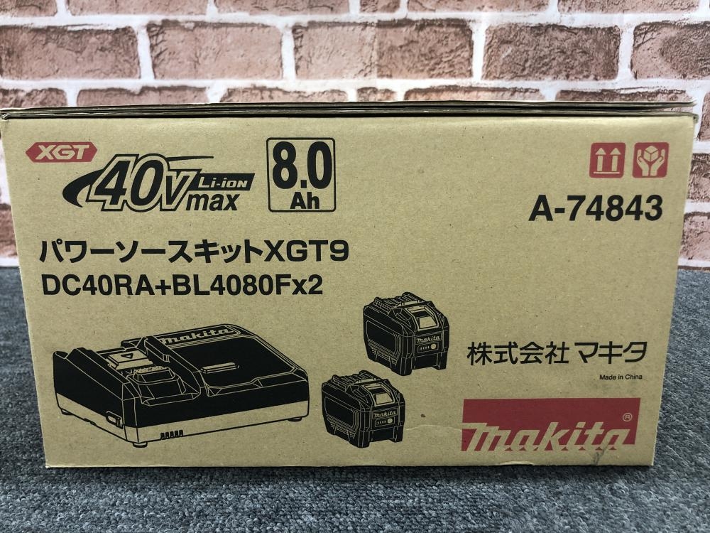 マキタ パワーソースキットXGT9 A-74843の中古 未使用品 《千葉・市原》中古工具販売の専門店│ ツールオフ千葉市原店  ｜中古工具販売のツールオフ