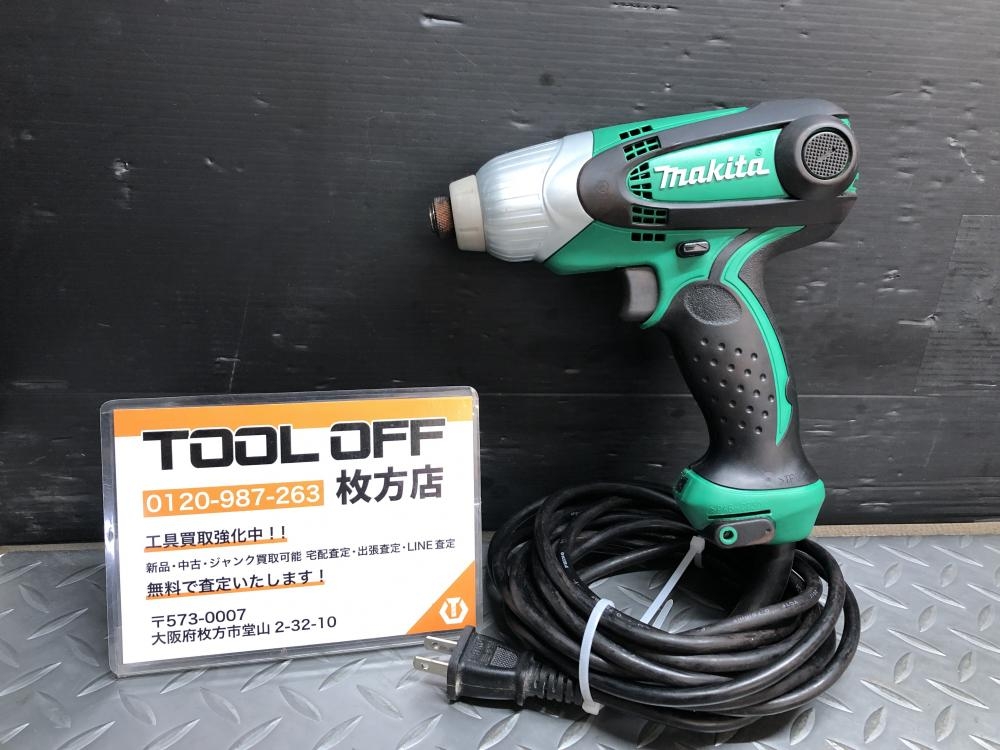 マキタ makita インパクトドライバ MTD0100の中古 中古B使用感あり 《大阪・枚方》中古工具販売の専門店│ ツールオフ枚方店  ｜中古工具販売のツールオフ