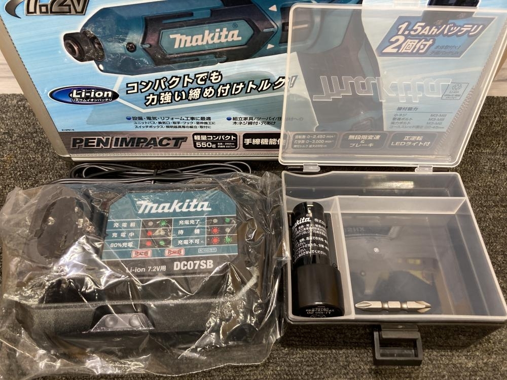 マキタ makita 充電式ペンインパクトドライバ TD022DSHXの中古 未使用 