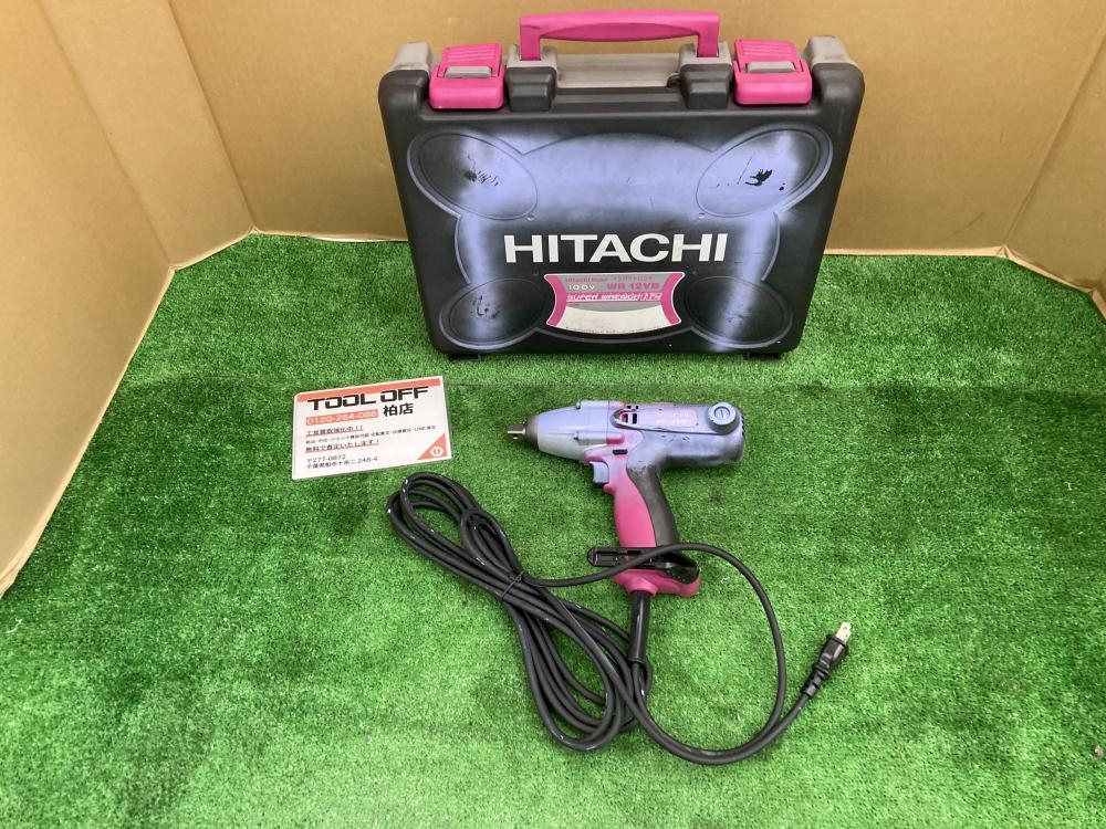 日立工機 HITACHI インパクトレンチ WR12VBの中古 中古B使用感あり 