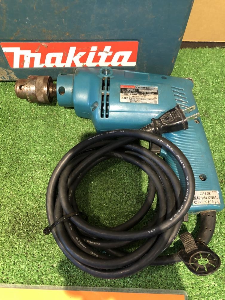 マキタ makita 震動ドリル HP1030の中古 中古C傷汚れあり 《埼玉・川越》中古工具販売の専門店│ ツールオフ川越店  ｜中古工具販売のツールオフ