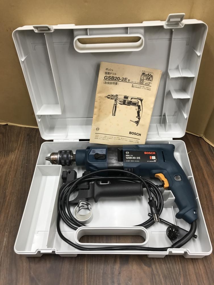 ボッシュ 震動ドリル GSB20-2E 未使用保管品の中古 未使用品 ボッシュ 震動ドリル GSB20-2E 未使用保管品の中古 未使用品