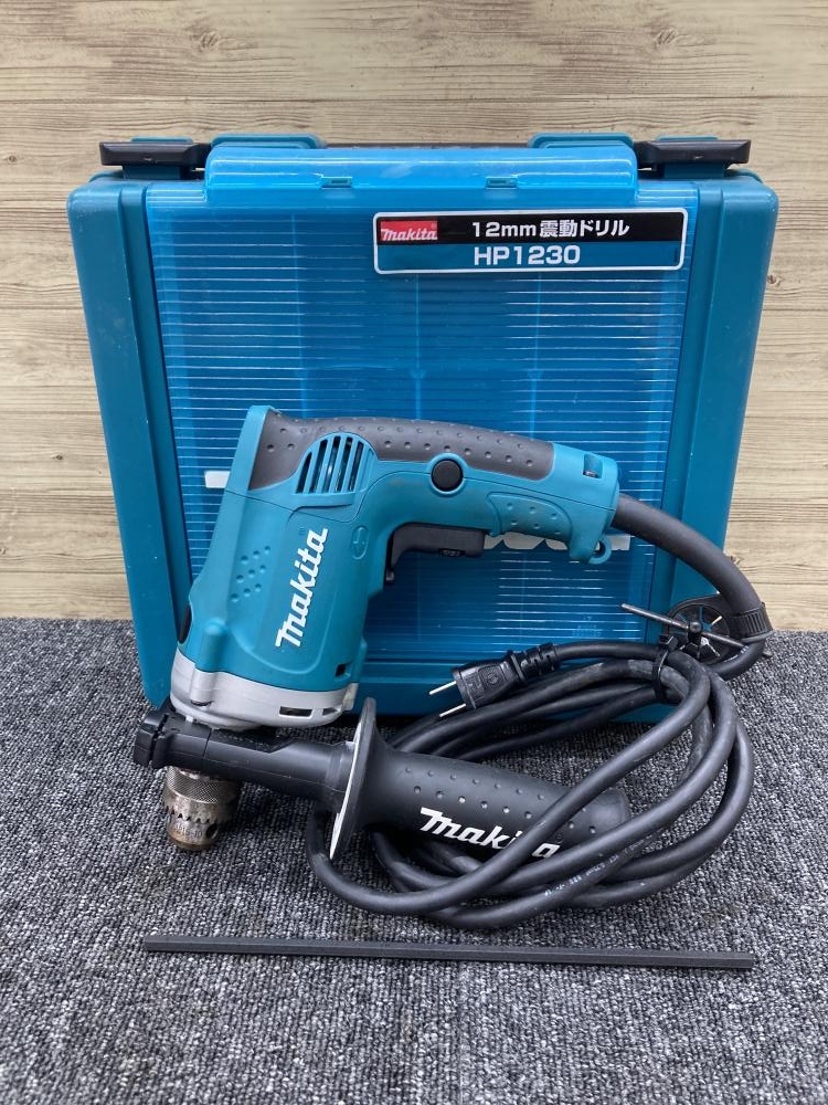 マキタ makita 12ｍｍ震動ドリル HP1230の中古 中古B使用感あり 《大阪