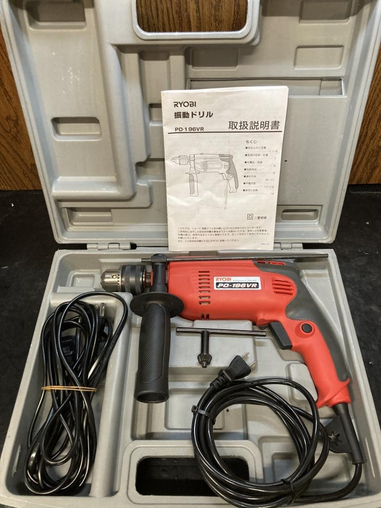 RYOBI 震動ドリル FD-192 VR 電動工具】リョービ RYOBI 12V RYOBI 震動ドリル FD-192 VR 電動工具】リョービ RYOBI 12V