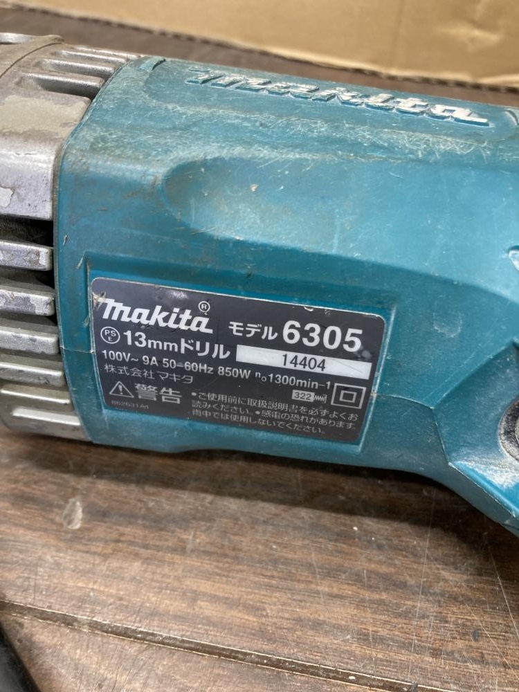 マキタ 13mmドリル 6305の中古 中古C傷汚れあり 《埼玉・草加》中古