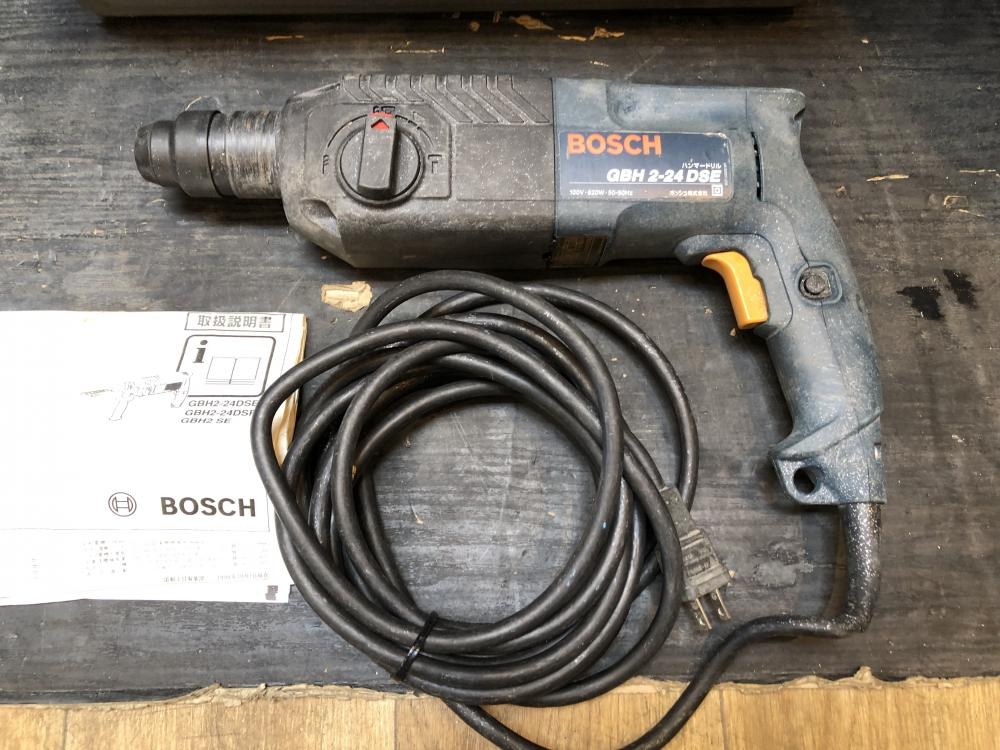 ボッシュ BOSCH ハンマードリル GBH2-24DSEの中古 中古C傷汚れあり 《埼玉・川越》中古工具販売の専門店│ ツールオフ川越店  ｜中古工具販売のツールオフ