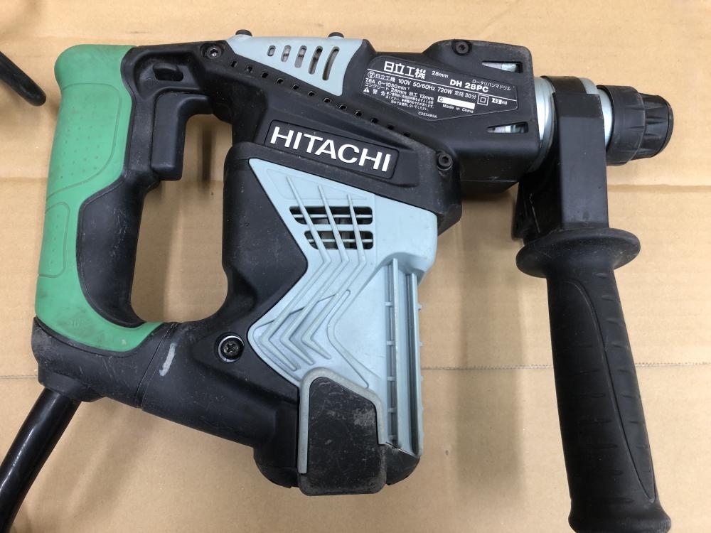 日立工機 ロータリハンマドリル DH28PCの中古 中古C傷汚れあり