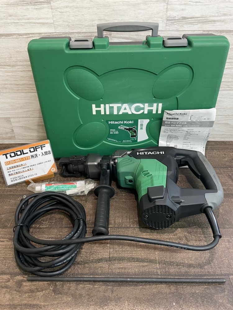 日立工機 Hitachi ハンマドリル DH40SCの中古 中古A(美品 日立工機 Hitachi ハンマドリル DH40SCの中古 中古A(美品