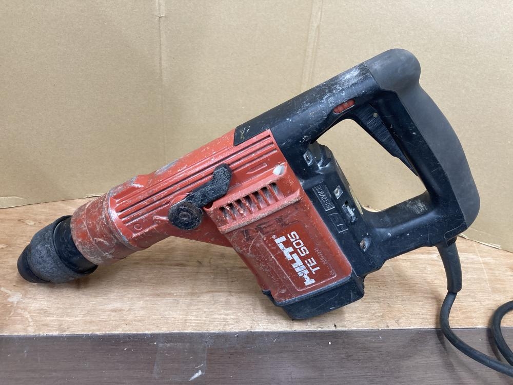 ヒルティ HILTI 電動ハンマードリル ハツリ 100V TE505の中古 中古C傷汚れあり 《大阪・堺》中古工具販売の専門店│ ツールオフ堺店 ｜ 中古工具販売のツールオフ