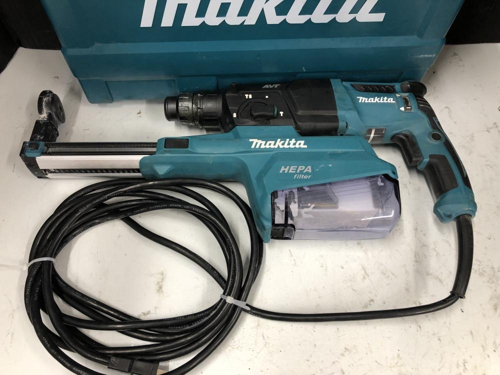マキタ makita 電動ハンマドリル HR2651 集じんシステム付属の マキタ makita 電動ハンマドリル HR2651 集じんシステム付属の