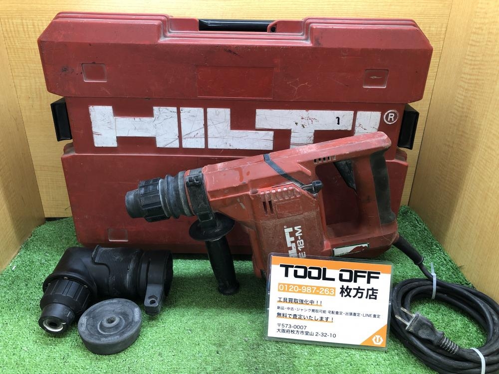 ヒルティ HILTI ハンマードリル TE18-Mの中古 中古C傷汚れあり 《大阪・枚方》中古工具販売の専門店│ ツールオフ枚方店  ｜中古工具販売のツールオフ