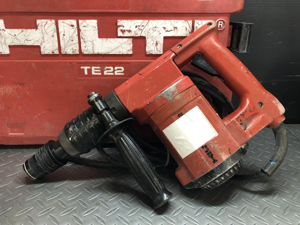 ヒルティ HILTI ロータリーハンマードリル TE22の中古 中古C傷汚れあり 《大阪・枚方》中古工具販売の専門店│ ツールオフ枚方店  ｜中古工具販売のツールオフ