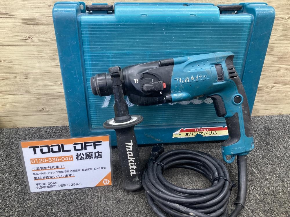 マキタ makita 18ｍｍハンマドリル 100V HR1830Fの中古 中古C傷汚れ