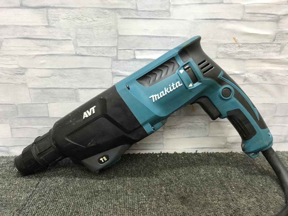 マキタ makita HR2601F 26mm ハンマドリル 100v穴あけ ハツリ 電動工具 ハンマー コンクリート刃5本・集じんカップ・説明書付 動作確認済 P0927-8. マキタ makita 26mmハンマドリル HR2601F 通電可 現状品