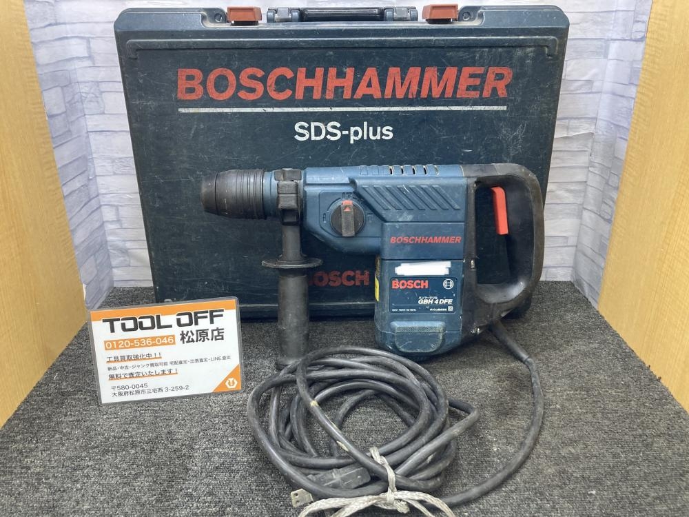 BOSCH ボッシュ 30mm電動ハンマードリル GBH4DFEの中古 中古B使用感 