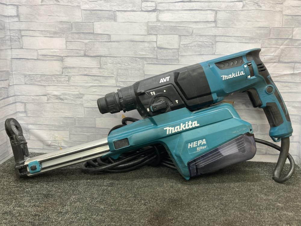 マキタ makita 26mmハンマドリル+集じんシステム HR2651の中古 中古B使用感あり 《大阪・松原》中古工具販売の専門店│ツールオフ松原店  ｜中古工具販売のツールオフ