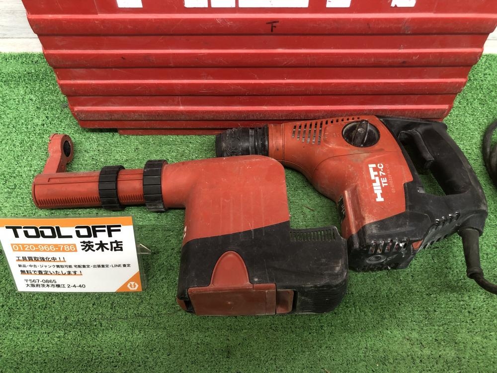 HILTI ヒルティ ロータリーハンマードリル TE7-Cの中古 中古C傷汚れ