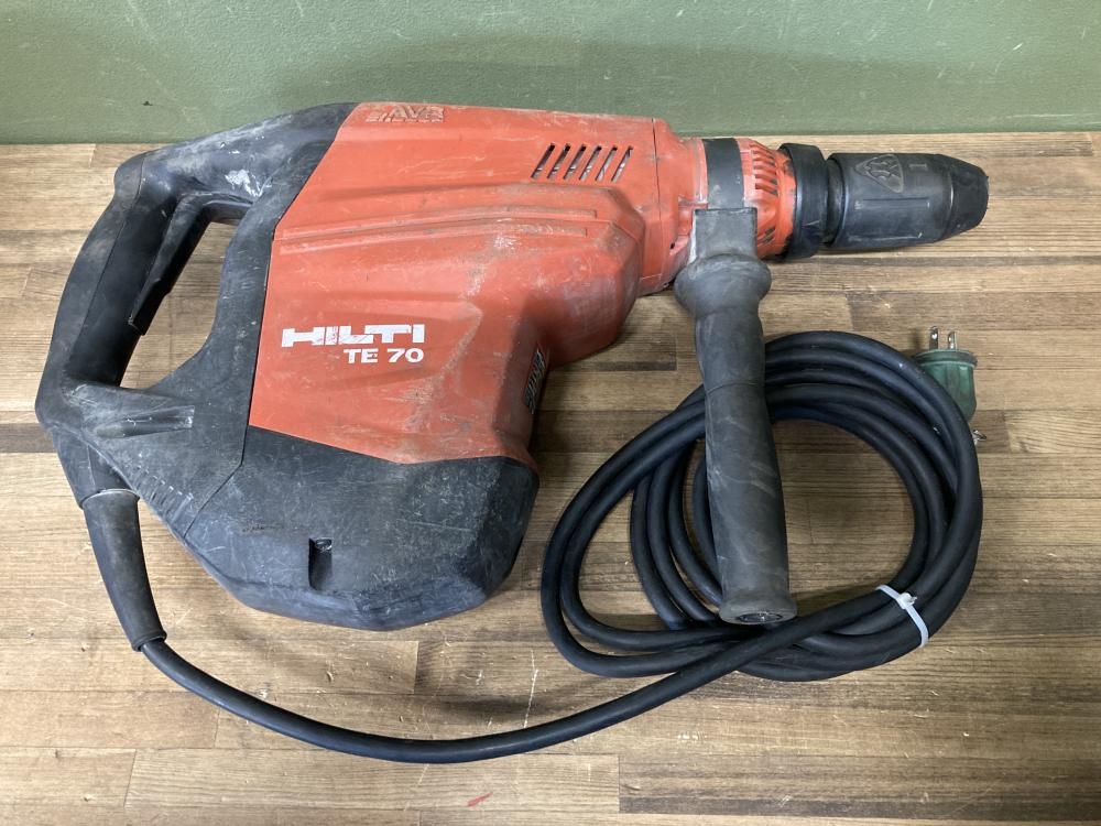 ヒルティ HILTI ハンマドリル TE70-D/AVR 現状品の中古 中古C傷汚れ