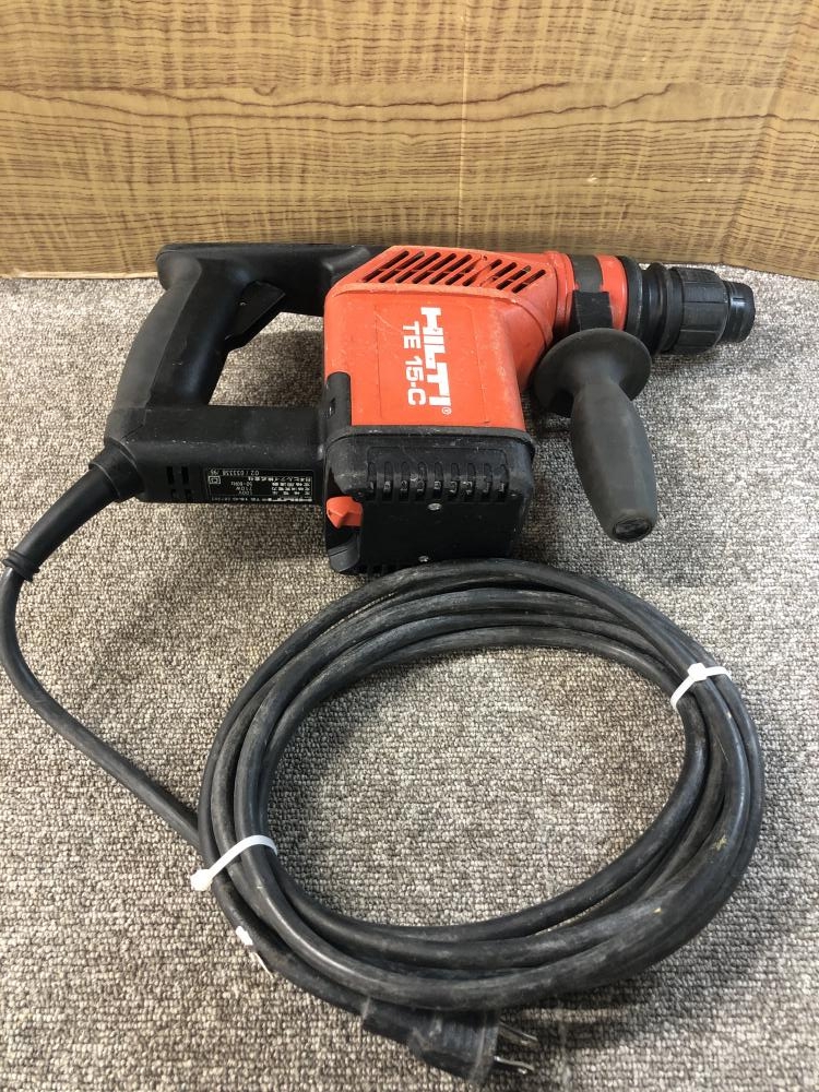 ヒルティ HILTI ハンマドリル TE15-Cの中古 中古C傷汚れあり 《千葉・市原》中古工具販売の専門店│ ツールオフ千葉市原店  ｜中古工具販売のツールオフ