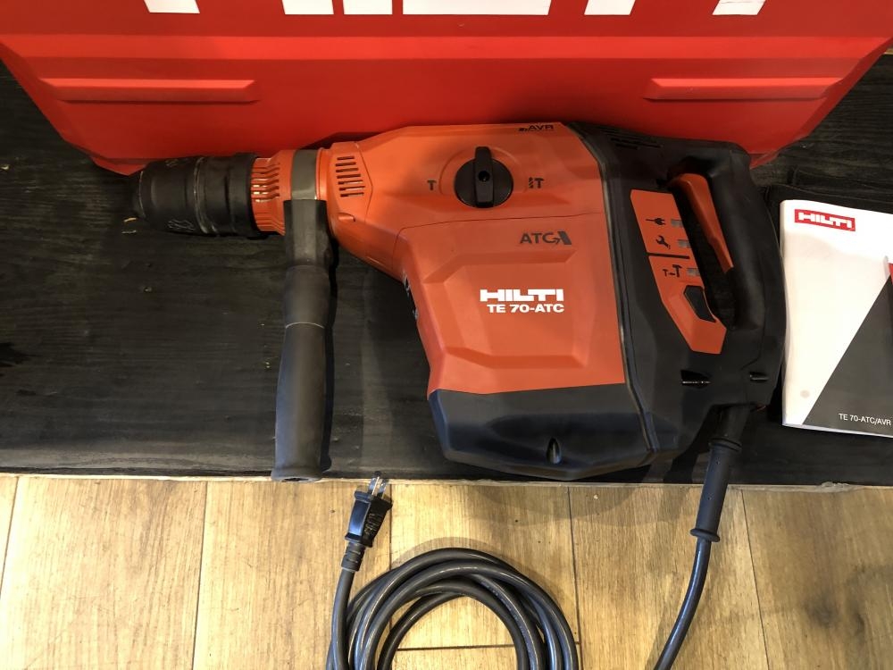 HILTI ヒルティ コンビハンマードリル TE70-ATC/AVRの中古 中古B使用感