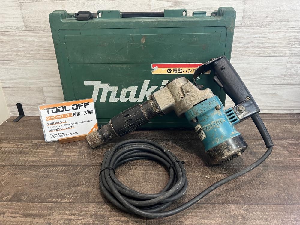 マキタ makita 電動ハンマ HM0810Tの中古 ジャンク 《埼玉・入間》中古工具販売の専門店│ ツールオフ所沢入間店 ｜中古工具販売のツールオフ