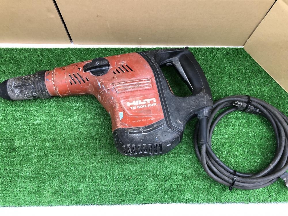 ヒルティ HILTI コード式電動ハツリ機 ハンマ TE500-AVRの中古