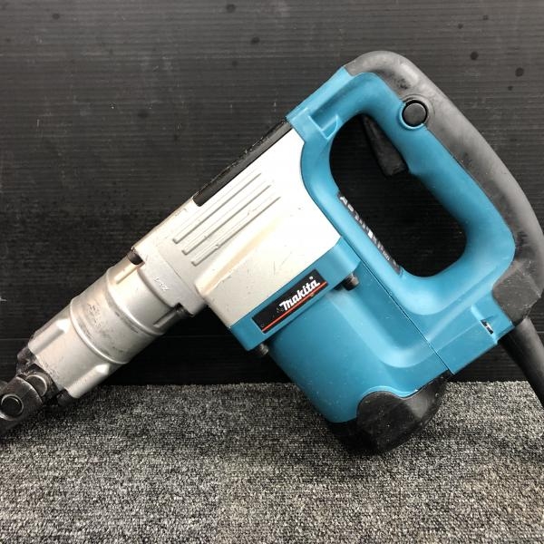Makita 電動ハンマー HM0830 17mm六角軸 コンクリハツリ等中古 マキタ HM0830 17mm六角軸電動ハンマ AC100V 新品 ハツリ