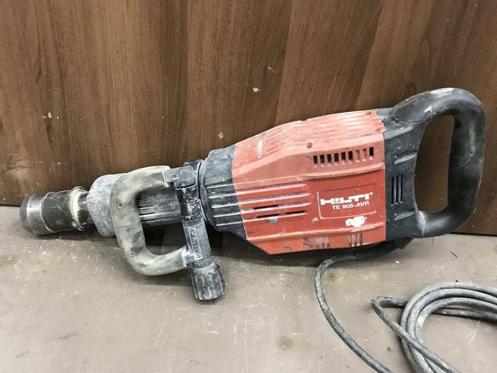 HILTI ヒルティ コンクリートブレーカー 電動ハツリ機 TE905-AVRの中古 中古C傷汚れあり  《大阪・松原》中古工具販売の専門店│ツールオフ松原店 ｜中古工具販売のツールオフ