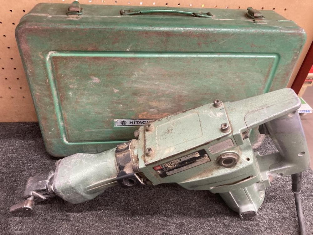 日立工機 HITACHI 電動ハンマ PH-55Aの中古 中古C傷汚れあり 《大阪