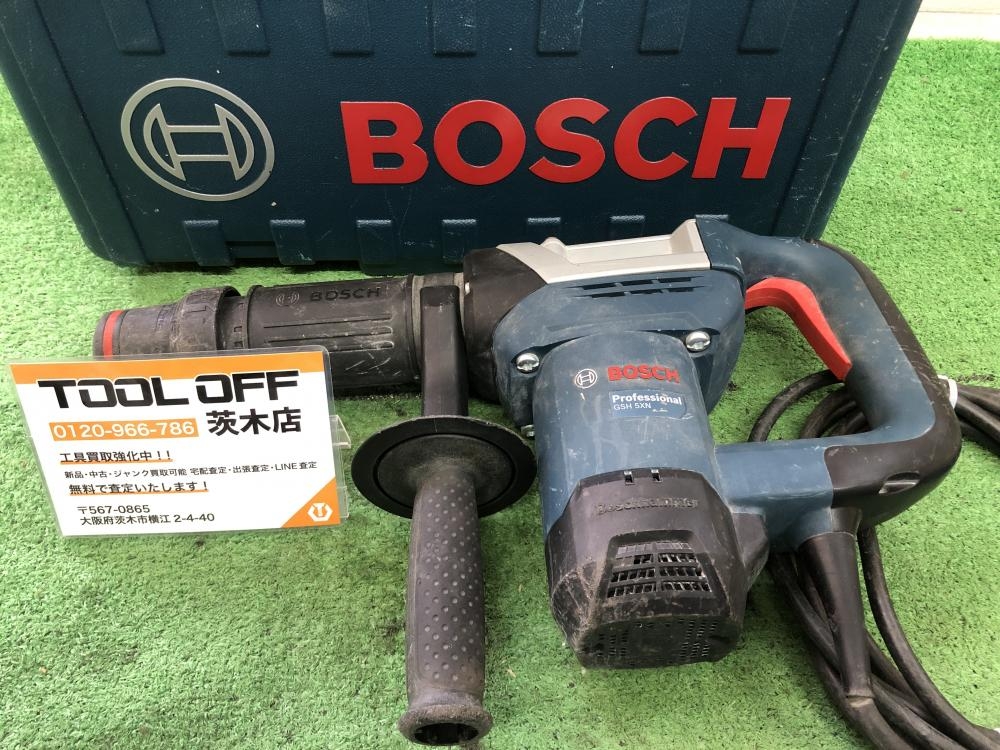BOSCH ボッシュ 電動ハンマ ハツリ 破つり GSH5XNの中古 中古B使用感  