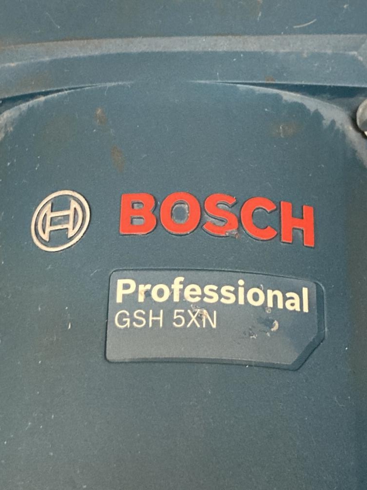 BOSCH 六角軸 破つりハンマー GSH5XN 2022年製 中古 BOSCH ハツリハンマー 六角軸シャンク 100V GSH5XN【別送品】 | 電動
