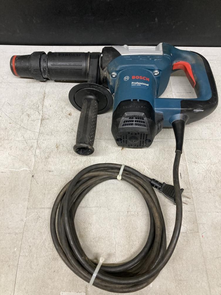 ボッシュ BOCSH GSH5XN 六角軸斫りハンマー【野田愛宕店】【店頭取引限定】【中古】管理番号：IT6T4B6LTQFE BOSCH（ボッシュ） 破つりハンマー (六角軸シャンク)特別セット(ブル