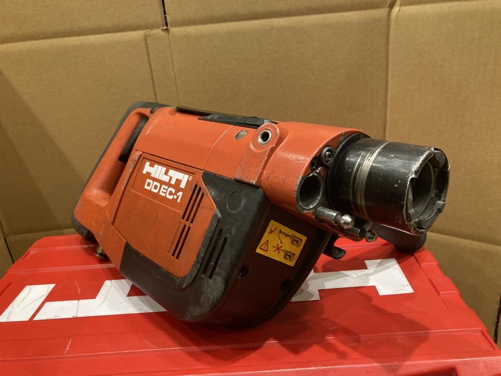 ヒルティ HILTI ダイヤモンドコアドリル コアツール DDEC-1 *通電するがすぐ落ちる/原因不明の中古 ジャンク  《東京・江戸川》中古工具販売の専門店│ ツールオフ江戸川店 ｜中古工具販売のツールオフ