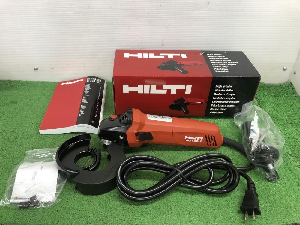 HILTI AG100-7S アングルグラインダ コード式(ディスクグラインダー)｜売買されたオークション情報、yahooの商品情報をアーカイブ公開  - オークファン 電動工具