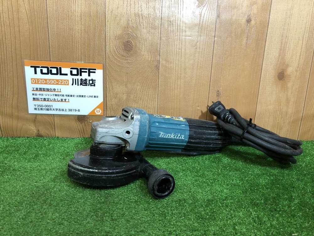 makita マキタ 100mmディスクグラインダ GA4034の中古 中古C傷汚れあり