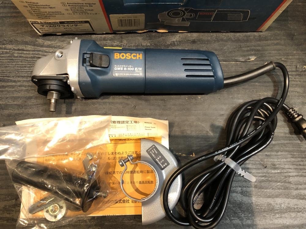 BOSCH ボッシュ 100mmディスクグラインダ GWS6-100E/Nの中古