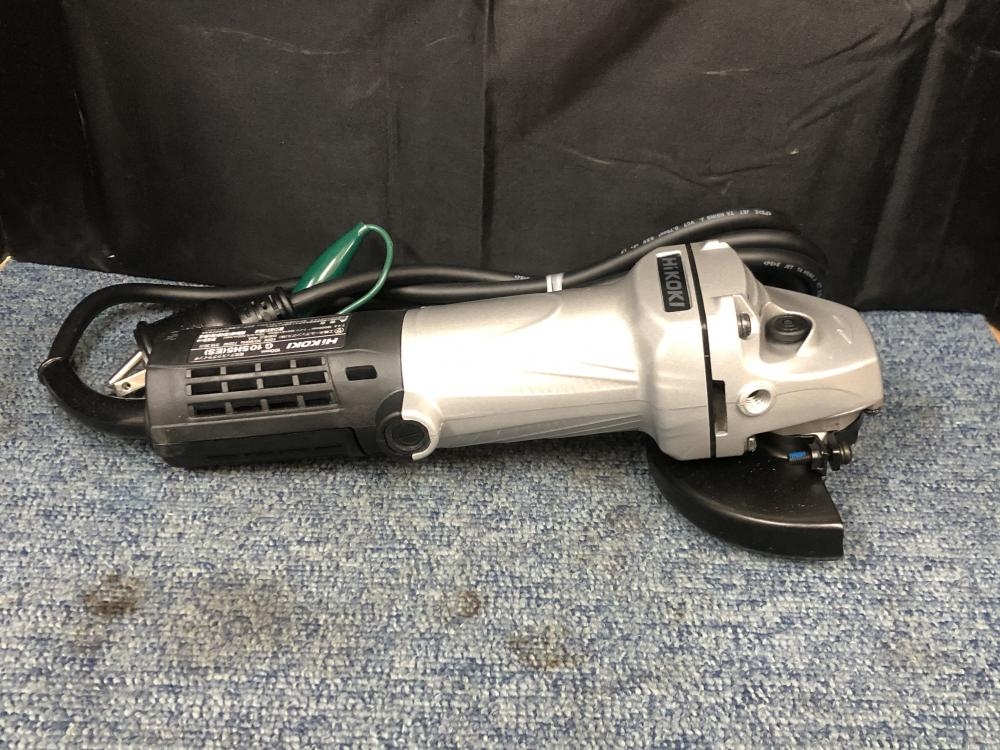 HIKOKI 100mm 電気ディスクグラインダ G10SH5(ES)の中古 未使用品 《神奈川・川崎》中古工具販売の専門店│  ツールオフ神奈川・川崎店 ｜中古工具販売のツールオフ