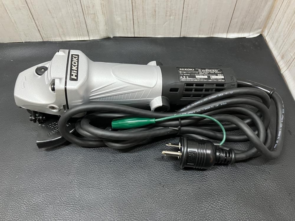 HiKOKI 細径 100mm電気ディスクグラインダ G10SH5(ES)の中古 未使用品 《横浜・青葉》中古工具販売の専門店│ ツールオフ横浜店  ｜中古工具販売のツールオフ