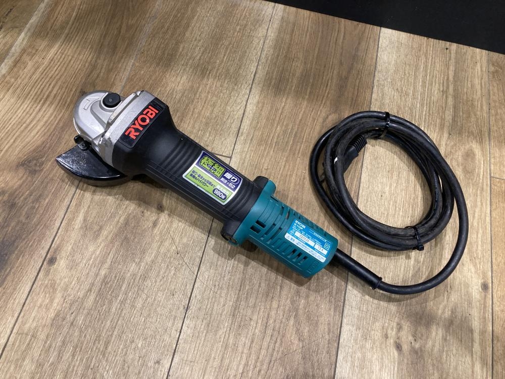 RYOBI 100mmディスクグラインダ G-110P※フランジ欠けの中古 中古