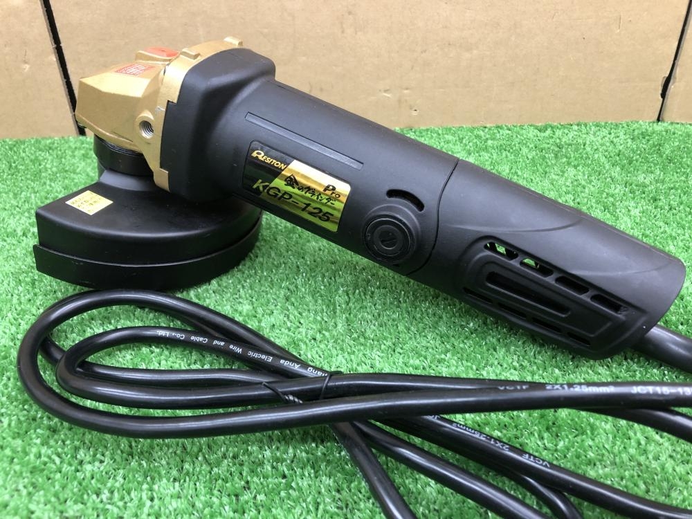 731 レヂトン 125mmディスクグラインダー KGP-125 未使用展示品 レヂトン 125mm 金のグラインダー ディスクグラインダ KGP-125の中古
