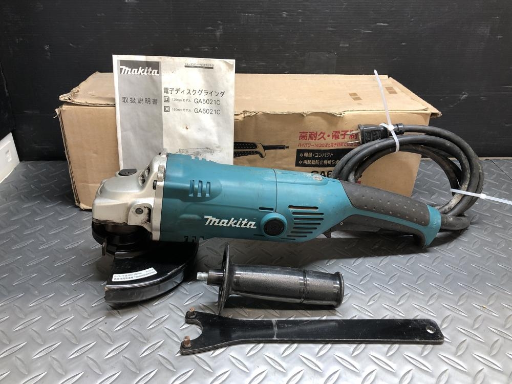 マキタ makita 150mm電子ディスクグラインダ GA6021Cの中古 中古B使用感あり 《大阪・枚方》中古工具販売の専門店│ ツールオフ枚方店  ｜中古工具販売のツールオフ