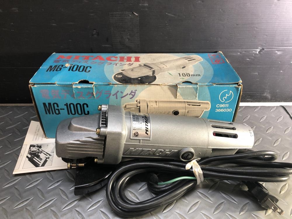 ミタチ　100mmディスクグラインダ　未使用 MITACHI ミタチ 100mmディスクグラインダ MG-100Cの中古 未使用品