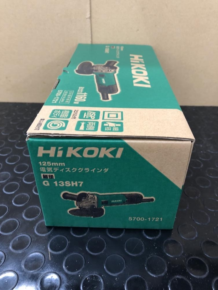 HIKOKI ハイコーキ 125ｍｍ電気ディスクグラインダ G13SH7の中古 未 ...