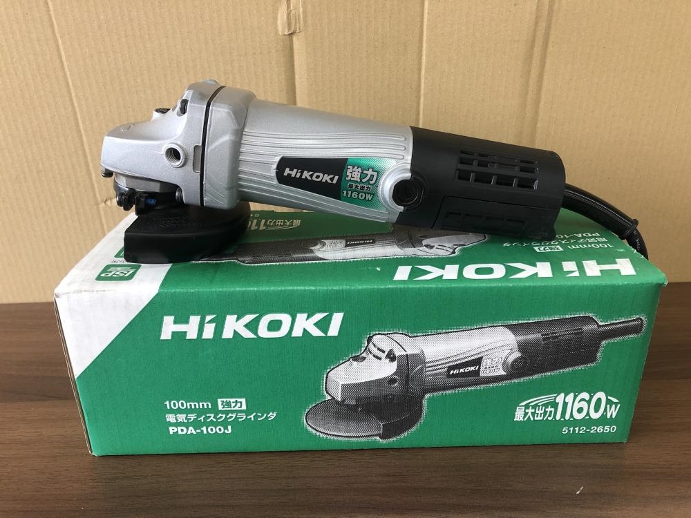HiKOKI(ハイコーキ) 電気ディスクグラインダ PDA-100J 200V仕様