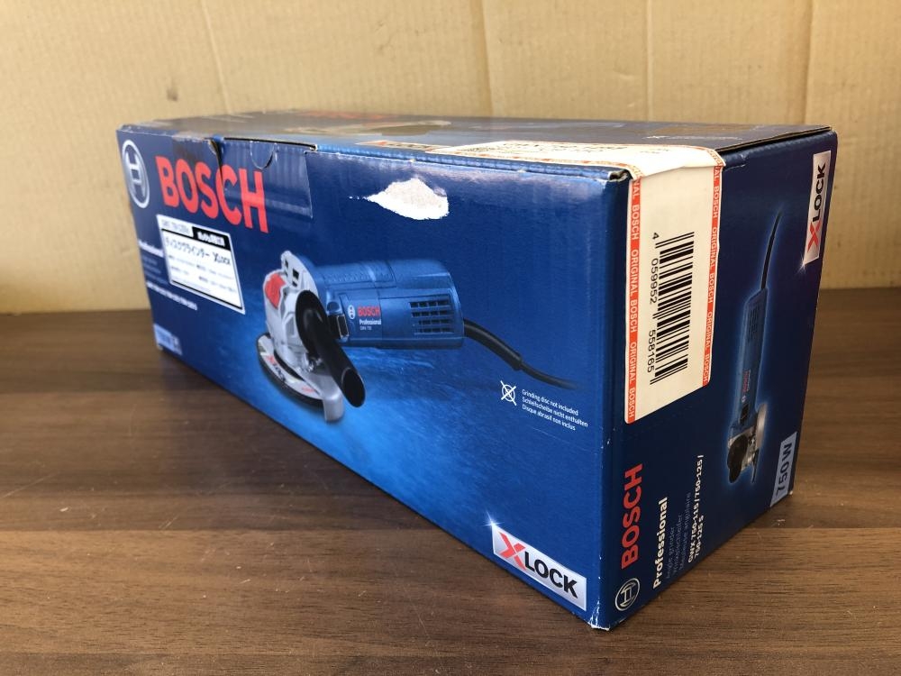 BOSCH ボッシュ 125mmディスクグラインダ X-LOCK GWX750-125SJ 保管品