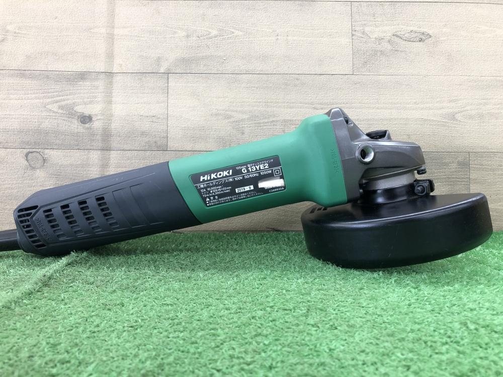 HiKOKI ハイコーキ 125mm電子ディスクグラインダ G13YE2 長期保管品 の 