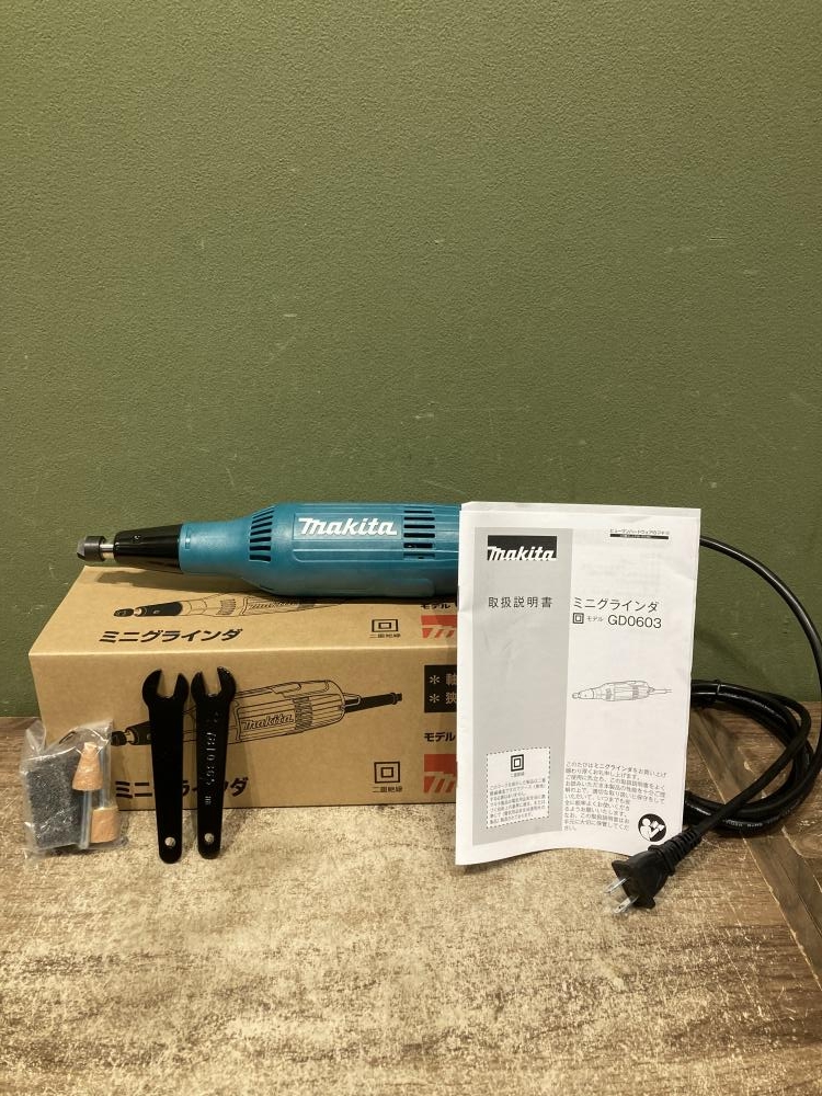 makita マキタ ミニグラインダ GD0603の中古 未使用品 《宮城・仙台