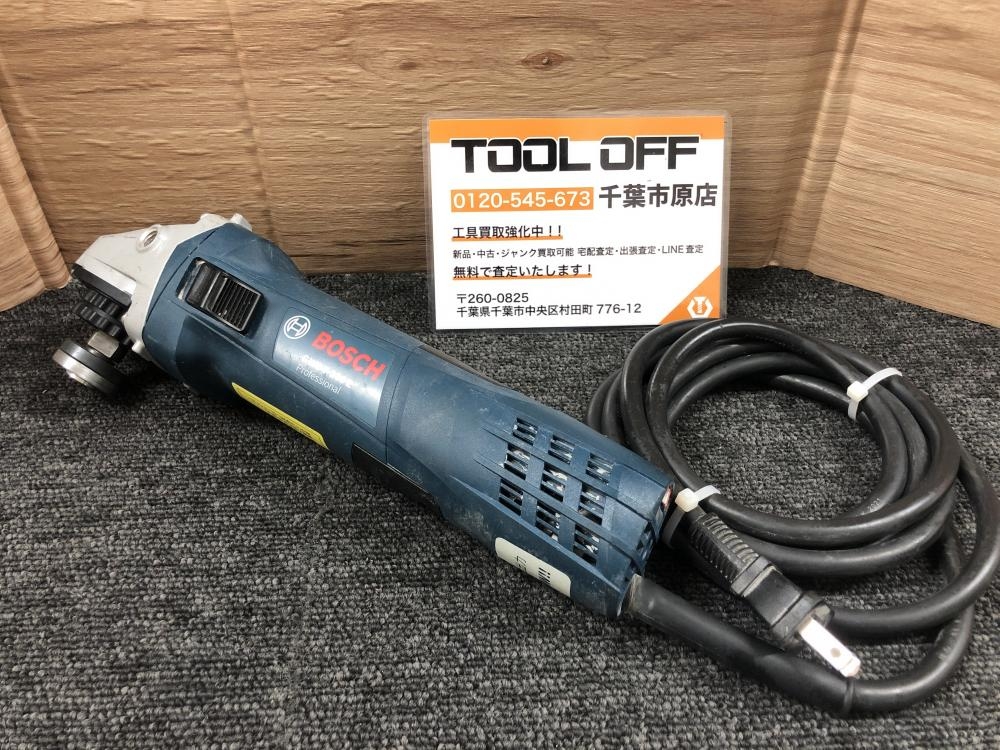 ボッシュ BOSCH 100mmディスクグラインダー GWS7-100Eの中古 中古C傷