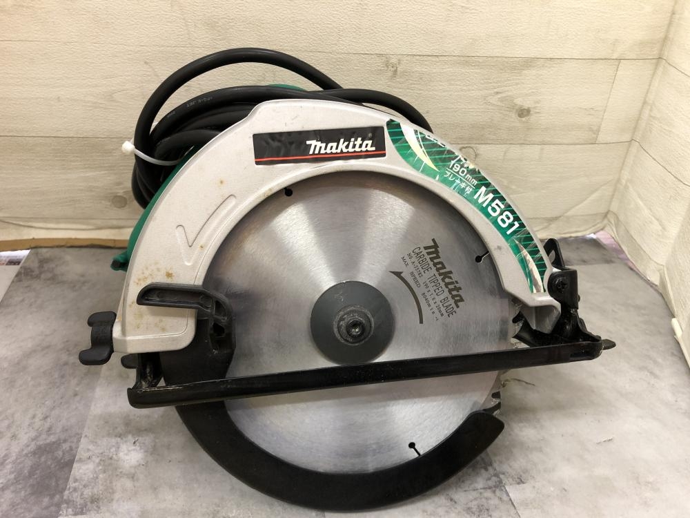 makita マキタ M581 マルノコ 丸のこ 電動工具 切断機 木工用 190mm